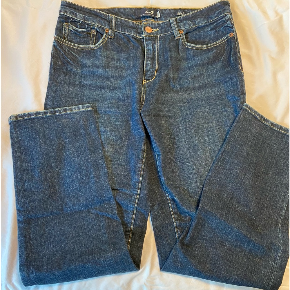 Seven 7 denim straight leg jeans 12